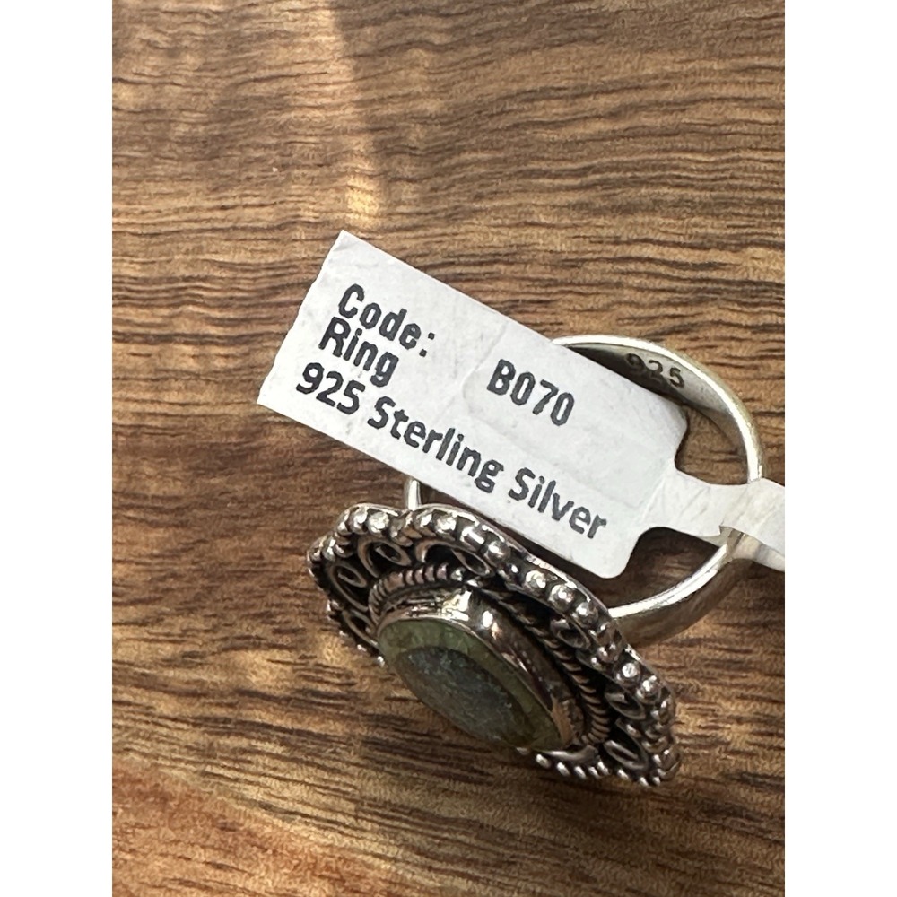 Monarch Opal Gemstone 925 Solid Sterling Silver R… - image 3